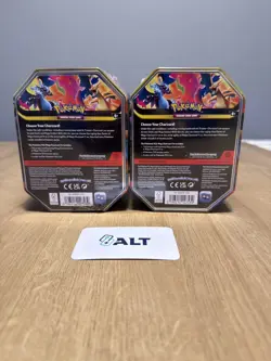 Pokemon TCG - Mega Charizard X & Y ex Tins (2 Tins) - New & Sealed - Image 5