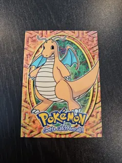 Topps Dragonite #149 Pokemon Non-Holo Trading Card Black Label - Image 1
