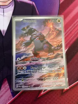 Groudon 199/182 - Scarlet & Violet: Paradox Rift Pokemon TCG Card NM - Image 1