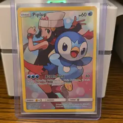 Pokemon Piplup Basic Holo & Mewtwo VSTAR Chase Card Lot 2019 2023 English - Image 1