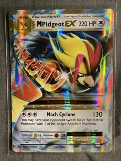Pokemon TCG: Slowbro & M Pidgeot EX (2016) XY Evolutions Rare Holo Cards - Image 2