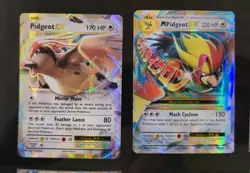 💥 Pokemon TCG XY Evolutions Ultra Rare Lot 6 cards Pidgeot Slowbro Brock - Image 3