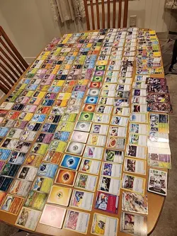 Pokemon Cards Lot. More Than 290. Includes 4 Unopened Packs. - Image 1