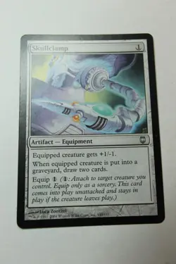 MTG Skullclamp x1- -Darksteel-Lightly Played - Image 1