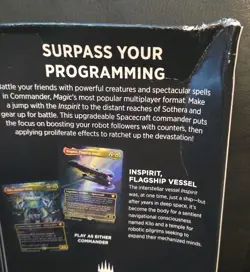 MTG Magic Edge of Eternities Commander Deck *WORLD SHAPER & COUNTER INTELLIGENCE - Image 3