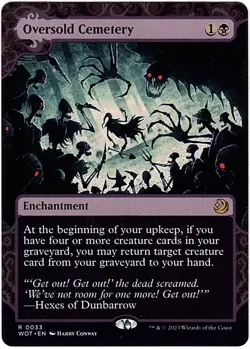 MTG Wilds of Eldraine Enchanting Tales Oversold Cemetery (Rare) - Image 1