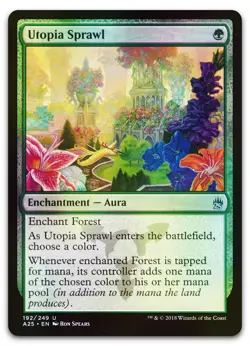 Utopia Sprawl #192 (Foil) (NM) Masters 25 A25 Magic MTG - Image 1