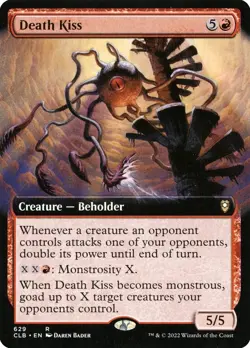 Death Kiss ** Extended Art ** #629 - Commander Legends: Baldur's Gate NM MTG - Image 1