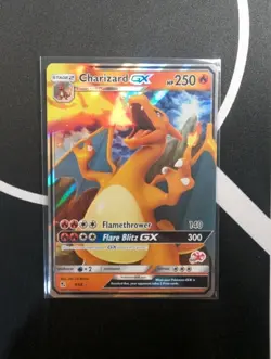 Charizard GX 9 Hidden Fates Holo Ultra Rare Full Art - Pokemon TCG - Image 1