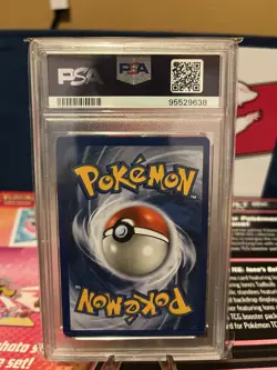 2000 Pokemon Charizard Base Set Holo Card PSA 4 VG-EX - Image 2