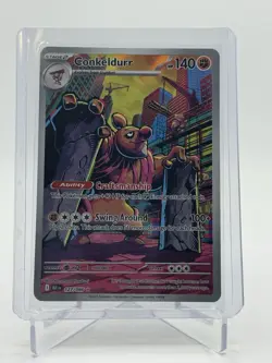 Conkeldurr - 127/086 - SV: Black Bolt (BLK) Pokemon Card Nm - Image 1