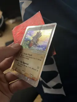Pokemon TCG Hitmonchan EX Ruby and Sapphire Holo Ultra Rare Card 98/109 - Image 4