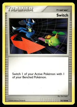 SWITCH - 93/100 Common Stormfront Pokemon LP - Image 1