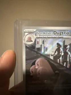 Team Rocket’s Dugtrio 239/217 Ascended Heroes Illustration Rare Pokemon TCG NM - Image 5