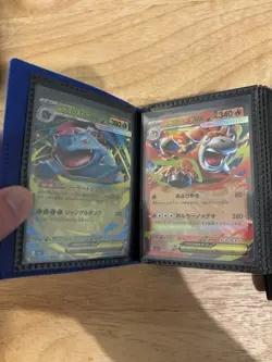 CARDGUARD Mini Binder With Pokemon Card Lot Of 40 (ex, Full Art, Trainer, etc.) - Image 3