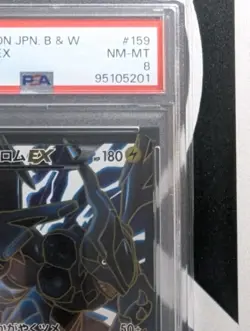 PSA 8 Zekrom EX 159 B&W Promo Japanese Holo Full Art - Pokemon TCG - Image 3