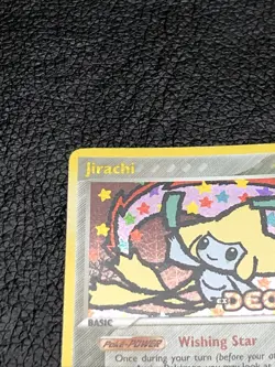 B6 Jirachi Reverse Holo Rare Stamped Pokemon EX Deoxys 9/107 - Image 2