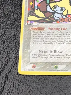 B6 Jirachi Reverse Holo Rare Stamped Pokemon EX Deoxys 9/107 - Image 5