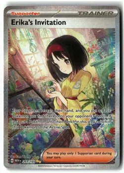 Erika's Invitation ⭐ 203/165 Holo Special Illustration Rare 151 2023 Pokemon NM - Image 1