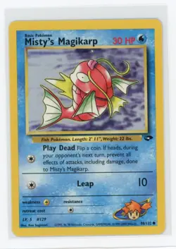 Pokemon Gym Challenge #088/132 Misty's Magikarp - Image 1