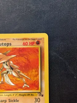 Kabutops Rare Pokemon LP 24/62 Fossil Regular - Image 3