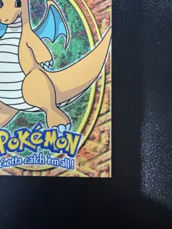 1999 Topps Pokemon Animation Series 1 E12 of 12 #149 Dragonite Black Logo - Image 5