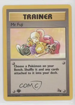 Mr Fuji 1st Ed. Pokemon Fossil #58 1999 - Image 1