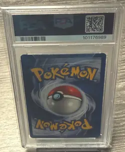 2000 Pokemon Gym Chall Holo Rare Misty’s Gyarados First Edition 13/132 PSA 8 - Image 2