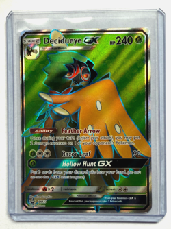Decidueye GX #SM37 Full Art Sun & Moon Black Star Promo 2017 Pokemon Card - Image 1