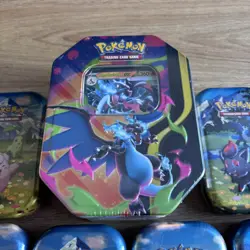 Pokemon Mega Evolution Ascended Heroes Mini Tins x6 + Mega Charizard X EX Tin - Image 2