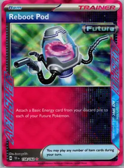 Reboot Pod 158/162 - Pokemon TCG SV05: Temporal Forces - Ace Spec Rare (NM) - Image 1