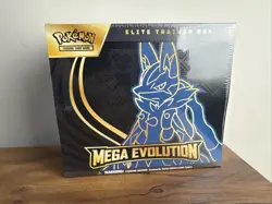 Pokemon TCG Mega Evolution Elite Trainer Box ETB Factory Sealed - Image 1