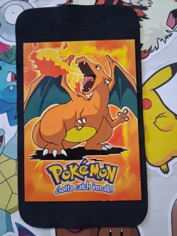Charizard E6 of 12 Topps Pokemon TV Animation Series LP+ - Image 1