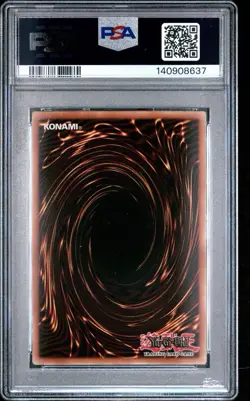2002 Yu-Gi-Oh! Blue Eyes White Dragon BPT Limited Edition Secret PSA 9 REVERSE - Image 2