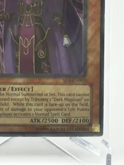 Yugioh TCG - Dark Eradicator Warlock Ultra Rare 1st Edition SD6-EN001 - Image 5