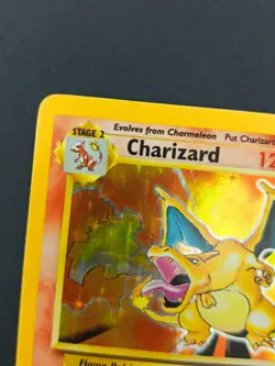 Charizard 4/102 Base Set Holo Pokemon Unlimited Rare Card TCG 1999 Wizards - Image 3