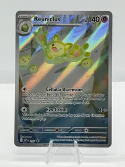 Pokemon TCG Reuniclus Sv: Scarlet & Violet Promo 212 140 HP Holo Card - Image 1