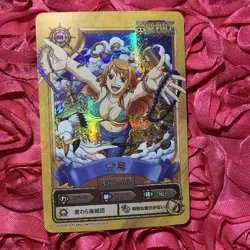 Nami ONE PIECE ASCE Waifu Anime Holo Girl ACG Card - Image 1