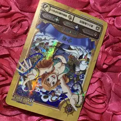 Nami ONE PIECE ASCE Waifu Anime Holo Girl ACG Card - Image 3