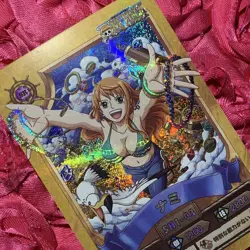 Nami ONE PIECE ASCE Waifu Anime Holo Girl ACG Card - Image 5