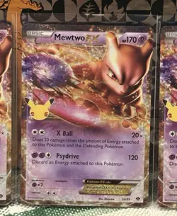 Mewtwo EX 54/99 Celebrations: Classic Collection NM Pokemon Card TCG 3x - Image 4
