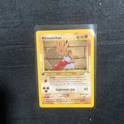 Pokemon Card - Hitmonchan Neo Destiny 69/105 Common 1st Edition DMG - Image 1