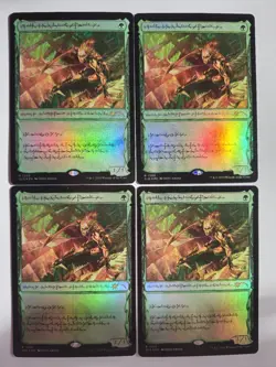Glistener Elf Phyrexian text foil. Pauper Power card MTG Secret Lair Magic - Image 1