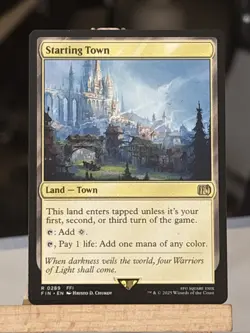 Magic The Gathering MTG - Starting Town - Final Fantasy - Image 1