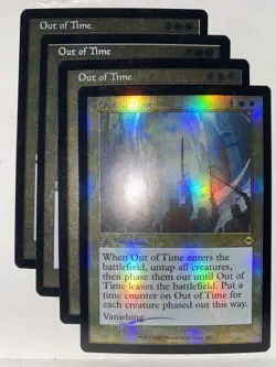 x4 MTG Out of Time Modern Horizons 2 383 1-Foil 3-Etched Retro Rare NM/M - Image 2