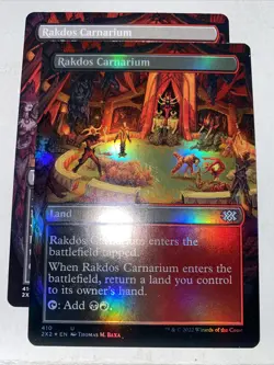 2x MTG Rakdos Carnarium Double Masters 2022 410 Borderless 1-Foil Uncommon NM - Image 2