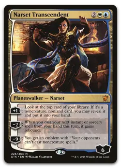 Narset Transcendent #225 (NM) Dragons of Tarkir DTK Magic MTG - Image 1