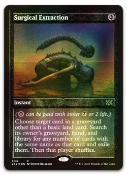 Surgical Extraction (Foil Etched) #444 (NM) Double Masters 2022 2X2 Magic MTG - Image 1