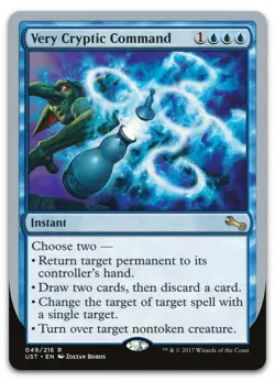 Very Cryptic Command (D) #49 (NM) Unstable UST Magic MTG - Image 1