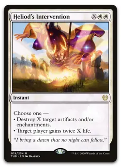 Heliod's Intervention #19 (NM) Theros Beyond Death THB Magic MTG - Image 1